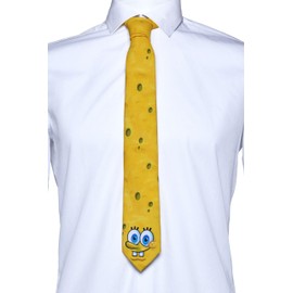 OppoSuits Herren Spongebob Krawatte - Nickelodeon Krawatte - Formell und lässig - Inklusive 1 Krawatte - Gelb