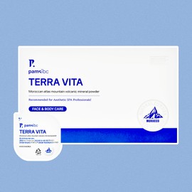 Palms Terravita volcanic soil pore reduction pack 1 box + 1 additional pack brush sponge / 팜스 테라비타 화산토 모공 축소팩 1박스+1개추가+팩붓해면