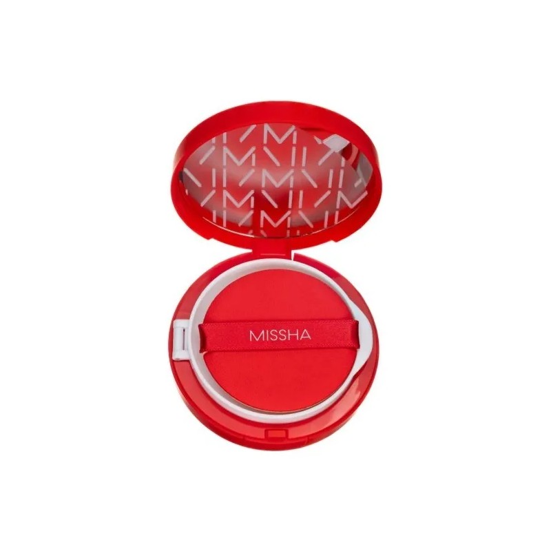 Cojín Base Missha con acabado de terciopelo N.21, beige claro,