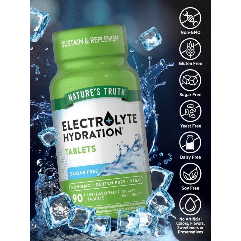 Electrolyte Hydration Tablets