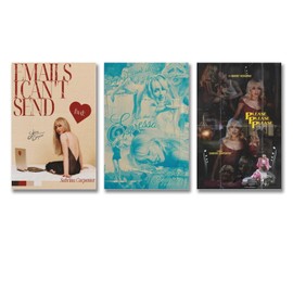 Art Sabrina Music Carpenter Art Canvas Poster Art Sabrina Music Carpenter Canvas Poster Music Sabrina Art Carpenter Canvas Art Poster Poster A Set of 3 Canvas Posters Room Aesthetic Festival Gift Fam