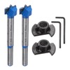 QUARKZMAN 2 x Forstner Drill Bits 15 mm (3/5 Inch)