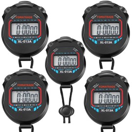 Stopwatch Digital Stopwatch,Sport Stop Watch,Large Display Stopwatch,Stopwatch Digital Handheld Multi-Function Professional Electronic Chronograph Sports Stopwatch Timer Stop Watch (5)