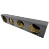 Mega Bass Universal Speaker Panel 4X8" Speakers Pod Enclousure Box