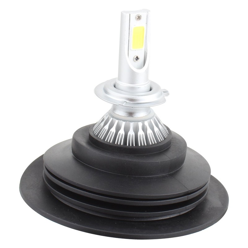 TOMALL PVC Rubber Seal Dustproof Cover for Headlight Conversion Kit