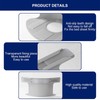 LAIKAIEU Bed Sheet Holder, Bed Sheet Tensioner with Lock Strips,