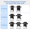 Criditpid Grill Heat Plate Replacement for Dyna-Glo 5 Burner DGH474CRP,