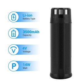 BURGARDEN Upgrade 3500mAh 4V 2Pack Li-ion Battery Compatible with RYOBI AP4001 AP4302 AP4700 CSD42l RGS410 RLP416 RP4020 RP4300 RP4400 RP4520 RP4530 RP490