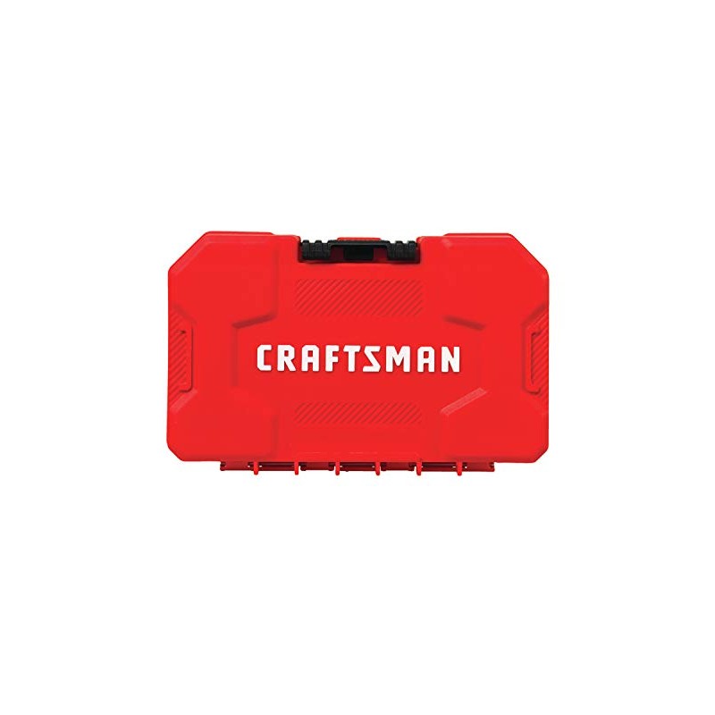 CRAFTSMAN Socket Set with right Angle Bit Driver, SAE/Metric, 1/4"