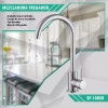 Prez Grifo Mezcladora Monomando Fregadero Inoxidable Sp-10020