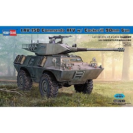 Hobby Boss LAV-150 Commando AFV with Cockerill 90mm Gun Vehicle Model Building Kit