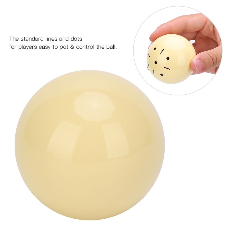 American Billiards Crystal billiards Standard Large Cue Ball Snooker Practice