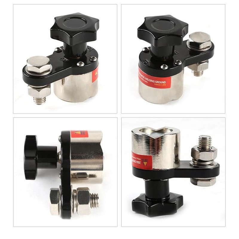 EODSAD 600A Magnetic Welding Ground Clamp, Welding Magnets, Switchable Magnet