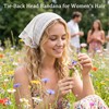 2 Pack Lace Head Scarf for Women Hair Scarf Bandana