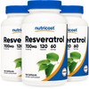 Nutricost Resveratrol 700mg; 120 Vegetable Capsules - 50% Trans-Resveratrol (3