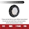 TQPONLY Chrome Front Dually Wheel Center Cap | Compatible with