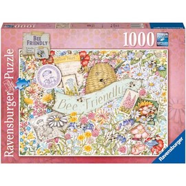 Ravensburger 17619 Bee Friendly 1000 Piece Jigsaw Puzzles for Adults and Kids Age 12 Years Up-Animals & Insects, Multicolour, One Size
