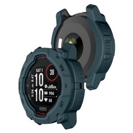 ISABAKE Case Cover for Garmin Instinct 3 50mm,Smartwatch Cover TPU Material, Easy to Install,Drop-Proof,Soft,Protective Cover for Garmin Instinct 3 50mm