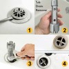 Hanpex Tub Drain Remover Wrench - Dual Ended for Bath