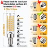 ALIDE E12 60 Watt C7 Dimmable Led Candelabra Bulbs Replacement,