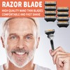 Men's 24-Count 5-Blade Razor Refill Cartridges - Compatible with ProGlide
