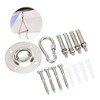 Hammock Hanging Kit, 304 Stainless Steel Hammock Swing Hook Kit,