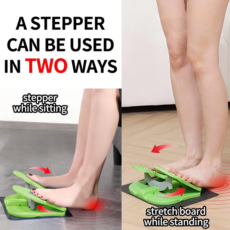 ISMIER Foldable Leg Exerciser: Portable Foot Pedal Exerciser for Seniors