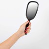 "ForPro Classic Hand Mirrors, Black, Compact, 5" W X 10.5"