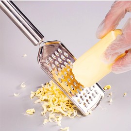 2Pcs Mini Cheese Grater With Handheld Cheese Stainless Steel Shredder Kitchen Small Graters for Cheese Hand Grater & Vegetable Grater