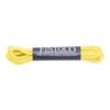 Mens Dress Shoelaces Thin Waxed - Yellow, 30 Inch Long