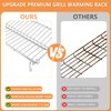 PETKAO 66044 Grill Warming Rack for Weber GS4 Genesis II