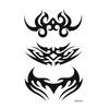 12 Autocollants De Tatouage Temporary Demi-bras Pour Hommes Et Femmes