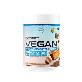 Believe Supplements Flavored Vegan Protein Powder - Plant-Powered Muscle Growth & Recovery Blend (25 servings) (25 scoop(s), Choco Peanut Butter)