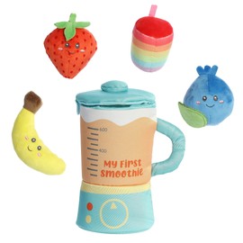 ebba™ Engaging Baby Talk™ My First Smoothie™ Baby Stuffed Animal - Sensory Delight - Interactive Learning - Multicolor 8 Inches
