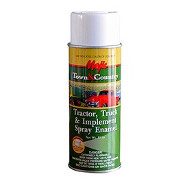 Majic Paints 8-20990-8 Tractor & Implement Spray Enamel Paint, Aerosol, Gloss White 11 Ounce (Pack of 1)