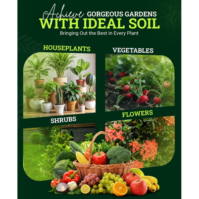 FoxFarm Happy Frog Potting Soil, 12qt – for Indoor/Outdoor Container