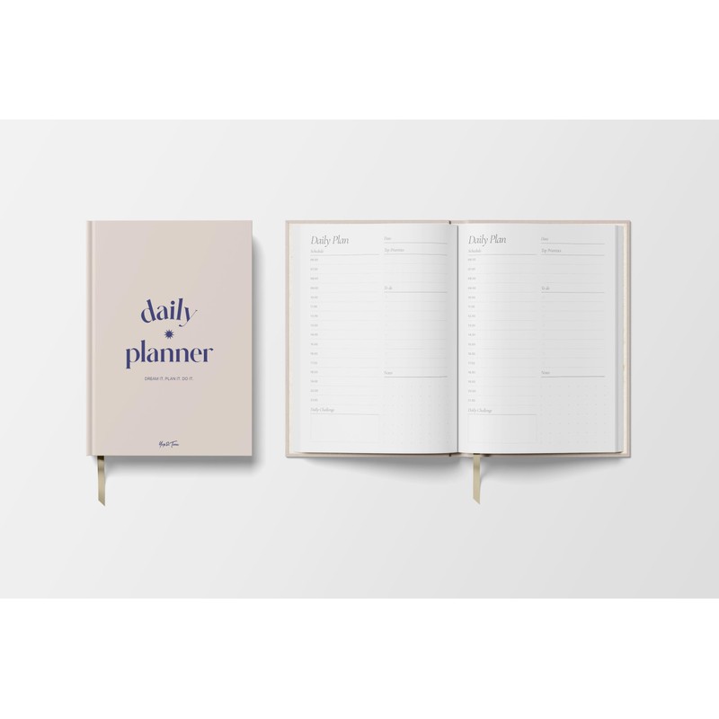 Yop & Tom Daily Planner - Productivity Planner - Weekly