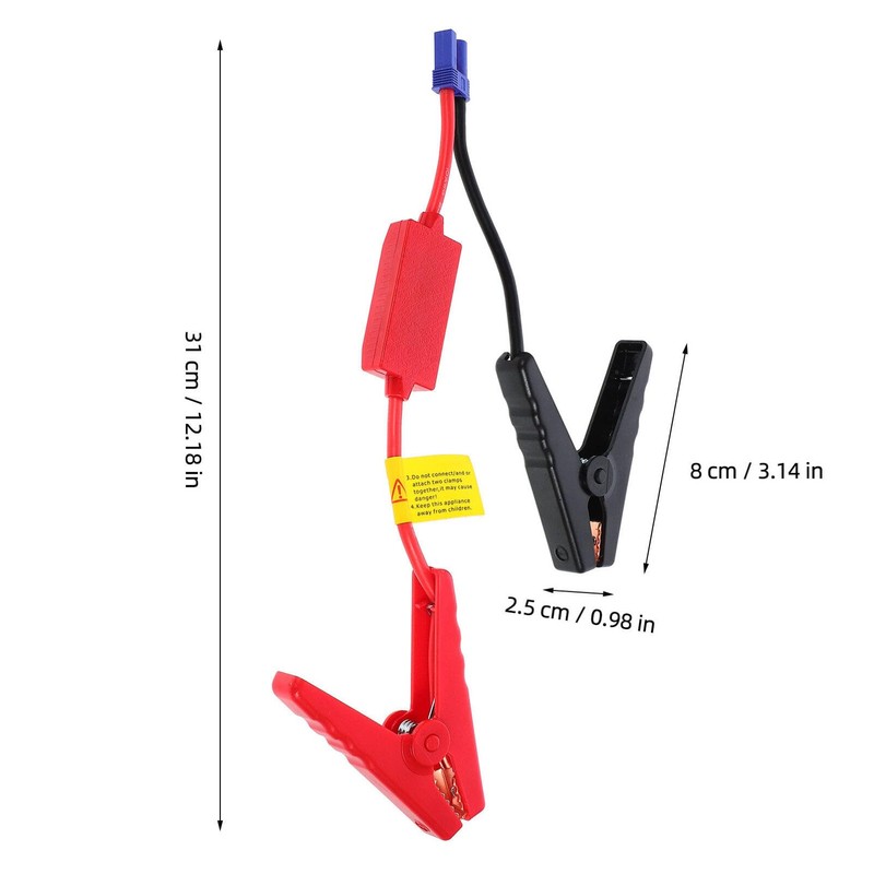 iplusmile Car Cable Replacement Clamp Alligator Clip for Vehicles Compatible