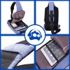 Bluelander Mochila Cruzada Pechera Bandolera Antirrobo Usb Moda Casual