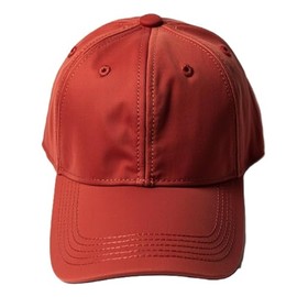 Outdoor World Baseball Cap Unisex One Size Adjustable Summer Peaked Hat Adults Mens Womens Work Sport Golf Sun Fishing Plain Colour Headwear (Rust)