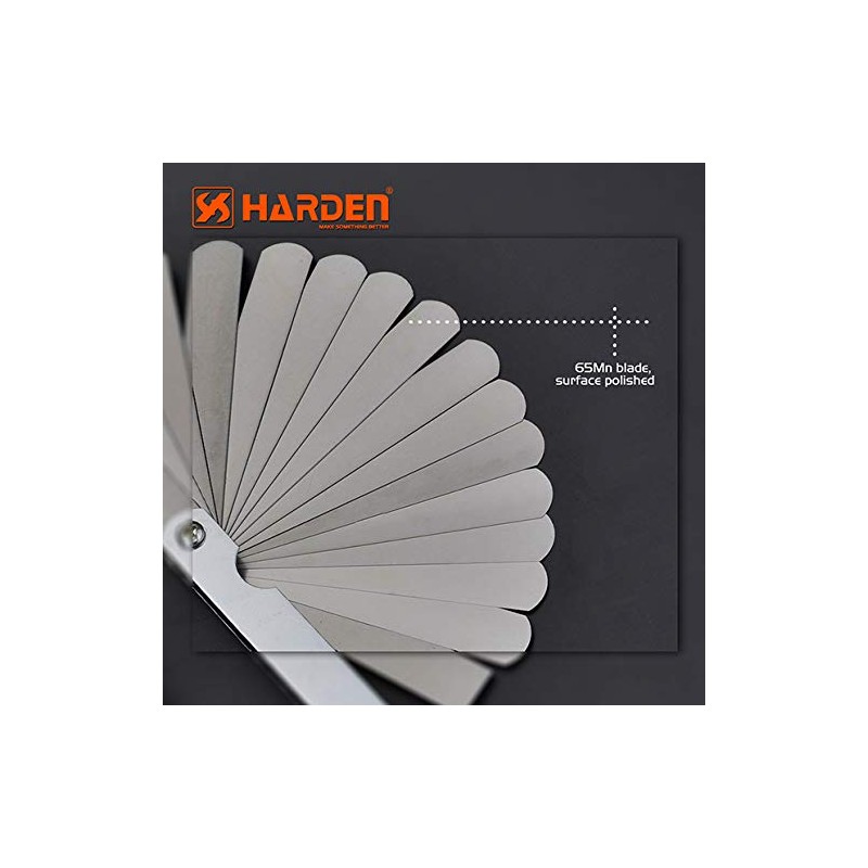 Vanderbilt Tool Co. Harden Feeler Gauge Set - 15 Blade