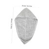 WOONEKY Coral Fleece Shower Hair Cap Super Absorbent Bath Towel