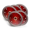 YIJING 5pcs/Box 4" Super Thin Diamond Cutting Blade Porcelain Tile