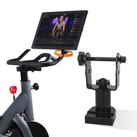 GLOBLED 360° Swivel Screen Mount Aluminum Swivel Arm Screen Rotating Exercise Machine Suitable for Accessory to Turn for Peloton Bike Screens (Not Compatible with Peloton Bike+)