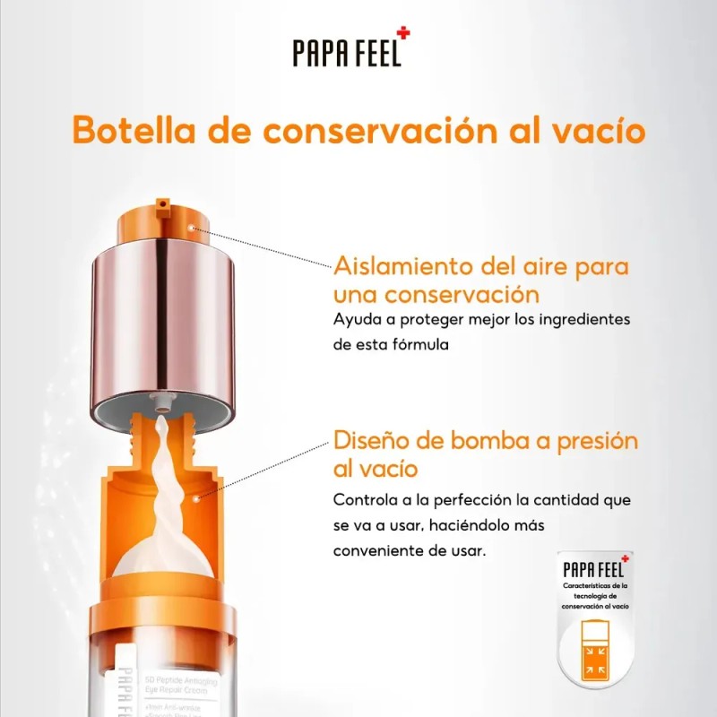 Papa Feel Crema Facial 5a + Ojos 5d Retinol Pack