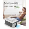 2 PCS FV10VE1 Dust Air Filter Compatible with Panasonic FV-10VE1