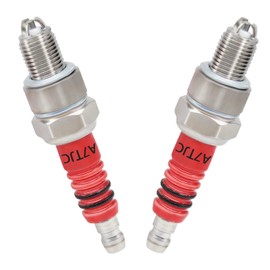Amavoler A7TJC Spark Plug Fit for Etc . LZ0303132 (2 pcs)