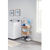 Rubbermaid 4-Tier Heavy Duty Wire Shelf, Satin Nickel, Easy Assemble