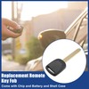 ACROPIX Uncut Ignition Transponder Key Fit for Honda Civic CR-V