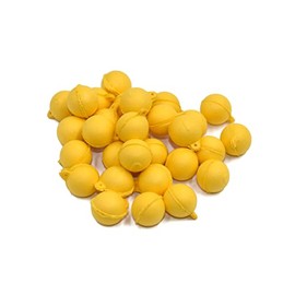 PHECDA PROFLY 30 Pieces 12 mm Carp Fishing Bait Boilies Eggs Floating Ball / 5 Different Flavours Artificial Carp (Yellow Sweet Corn 12 mm 30 Pieces)